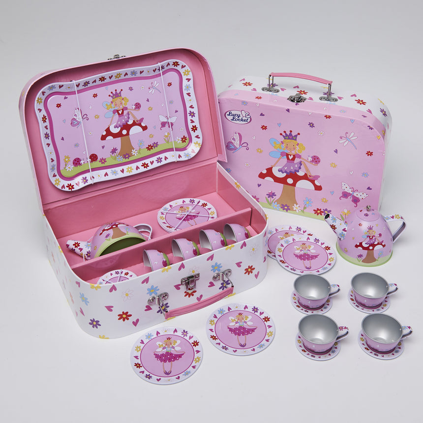 Fairy Tale Tea Set and Carry Case - Main Image - Lucy Locket