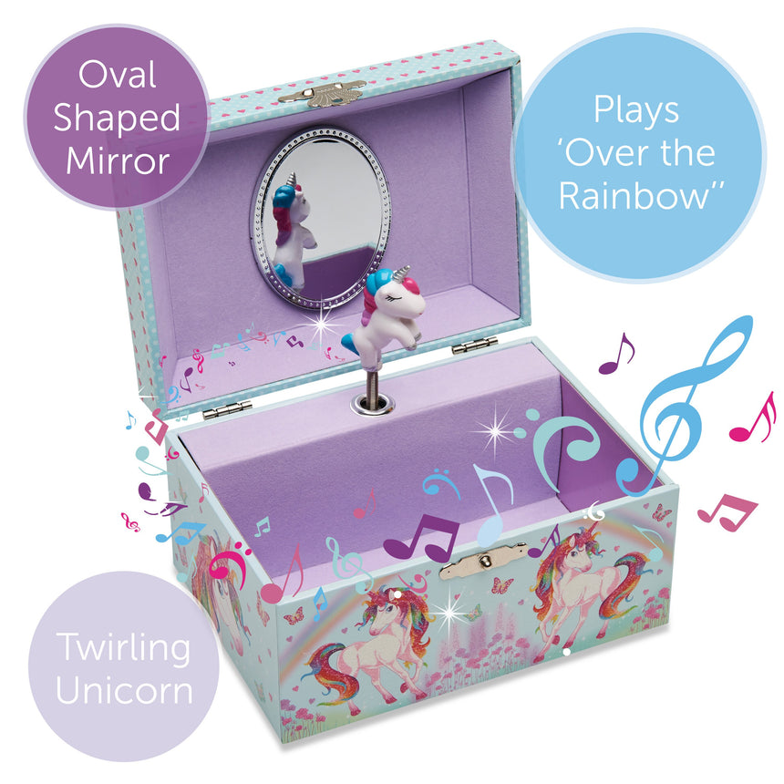 'Unicorn Dream' Musical Jewellery Box