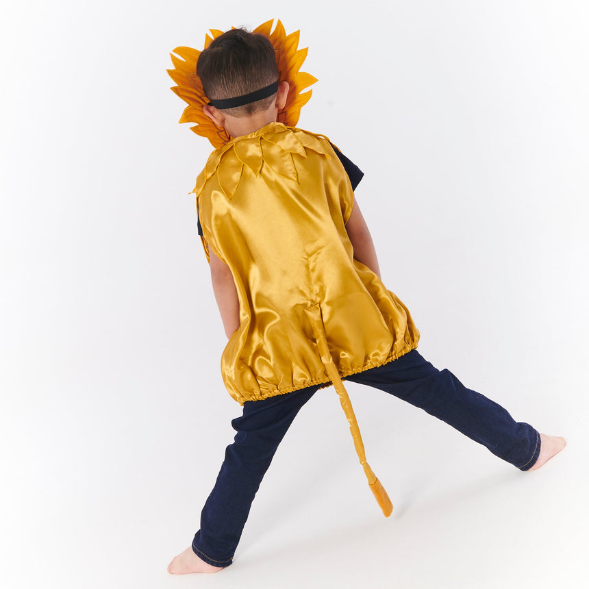 Slimy Toad - Lion Fancy Dress Costume for Kids - Back
