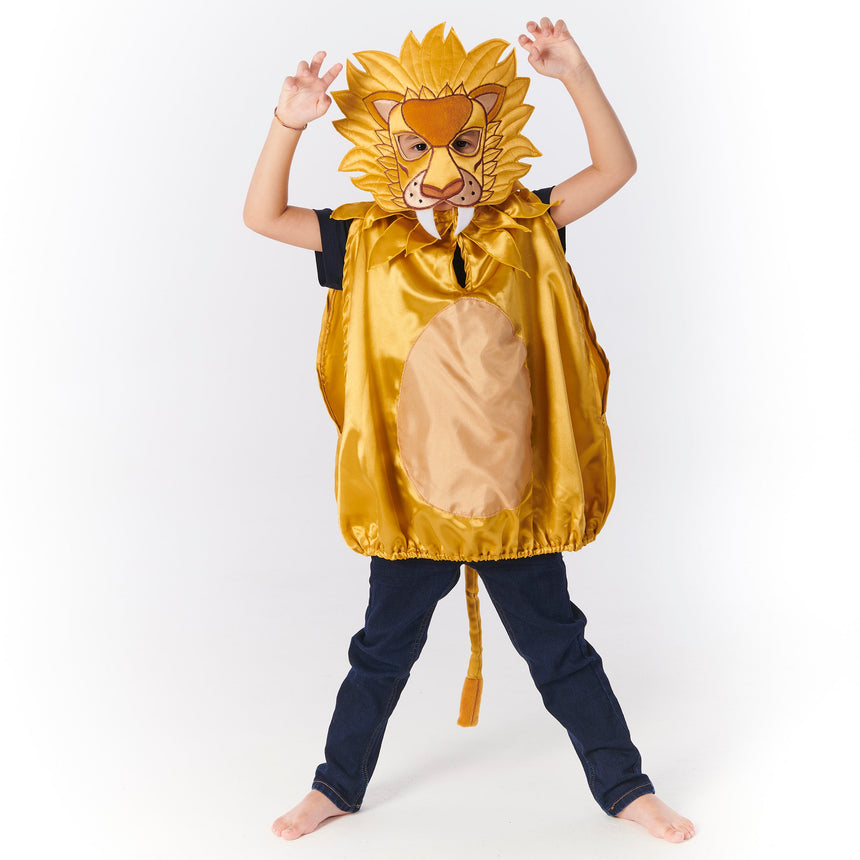 Slimy Toad - Lion Fancy Dress Costume for Kids - Front