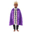 Slimy Toad - Luxury Purple King Costume for Kids - Front