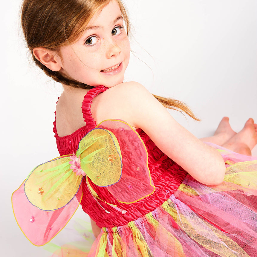 Lucy Locket - Poppy Fairy Dress - Back