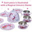 Lucy Locket 'Magical Unicorn' Metal Tea Set and Carry Case - Theme Information