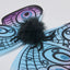 Purple Spider Halloween Wings - Spider Detail Image