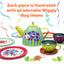 Wiggly Bug Tea Set and Carry Case - Theme Information